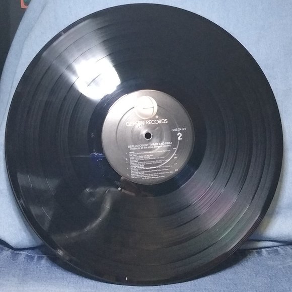Berlin Count Three and Pray 1986 Vinyl Record Goldstamp Promo - Picture 4 of 5